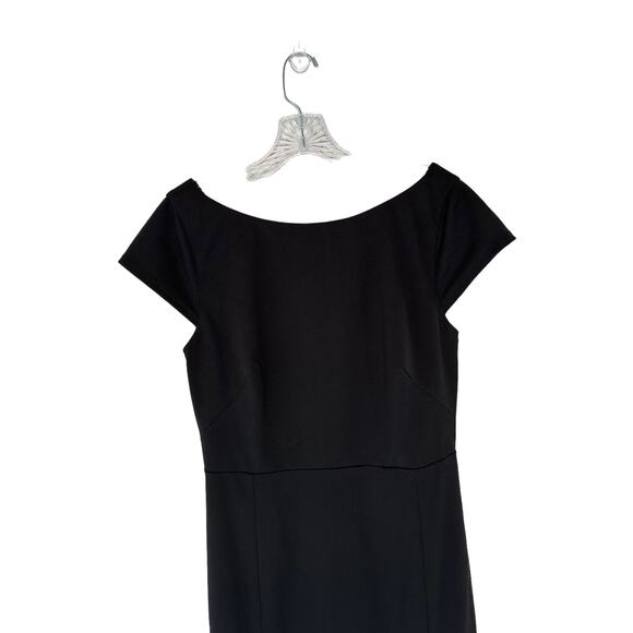 WATTERS Bridesmaid Formal Wedding Black Open Back Parker Maxi Gown Size 12 - Picture 6 of 13